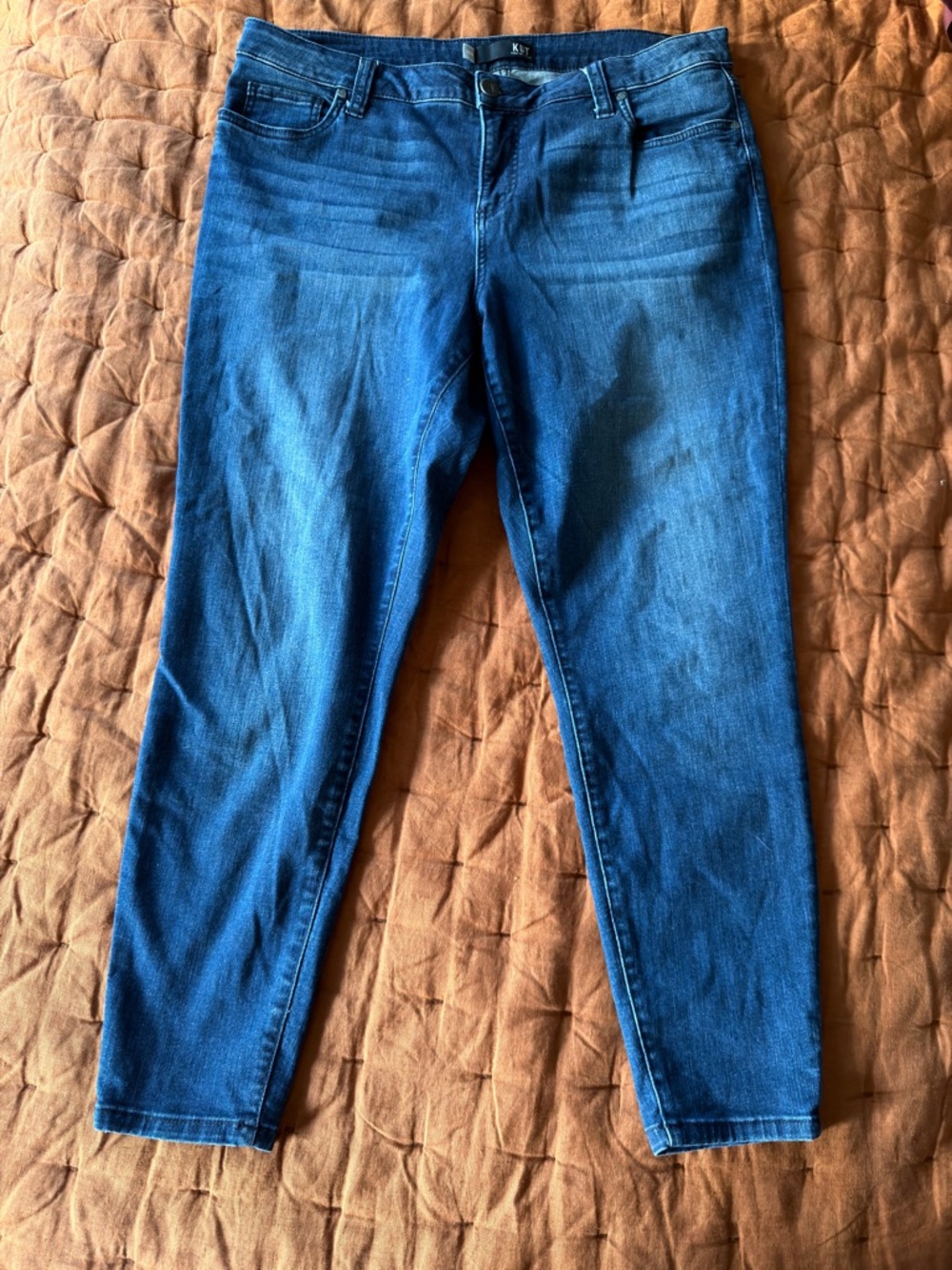 Kut from the Kloth Deep Blue Skinny Jeans